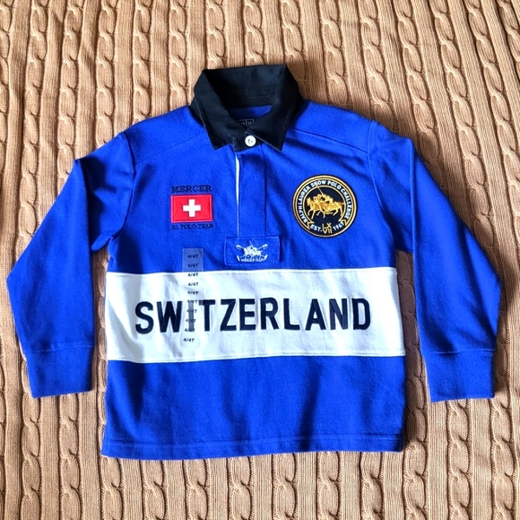 Polo Ralph Lauren Boys Rugby Long Sleeve 4T